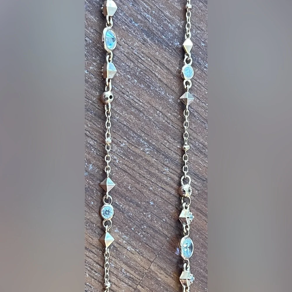 Kendra Scott Wyndham Rose Gold Long Necklace